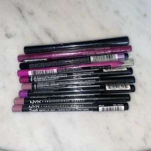 9 NWT Lip Liner/ Eye Pencils